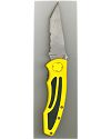Yellow/Black Folding Pocket Knife 2