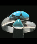 Turquoise Multistone Ring #002
